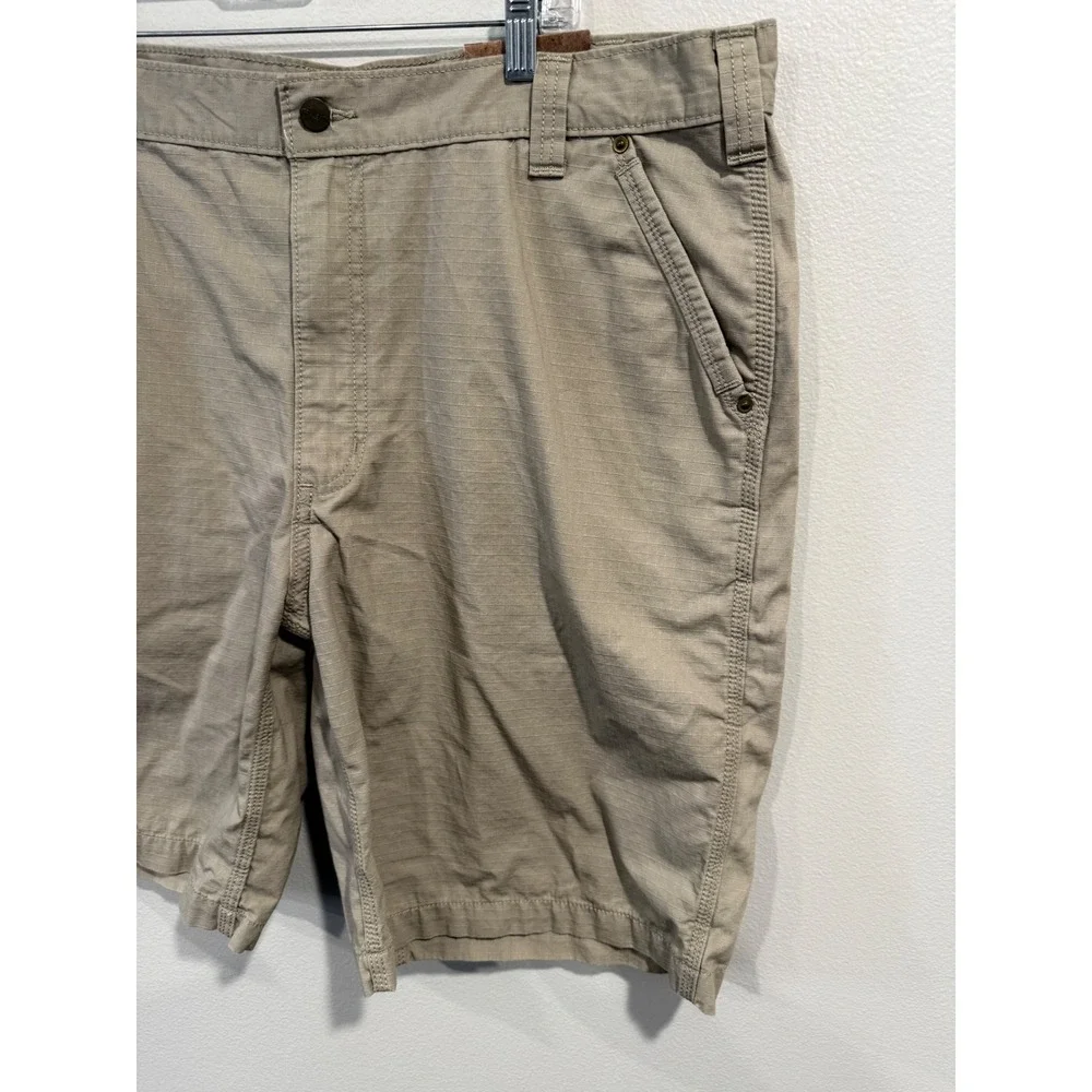 Carhartt Relaxed Fit Tacoma Ripstop Cargo‎ Shorts Khaki Men Size 42x10